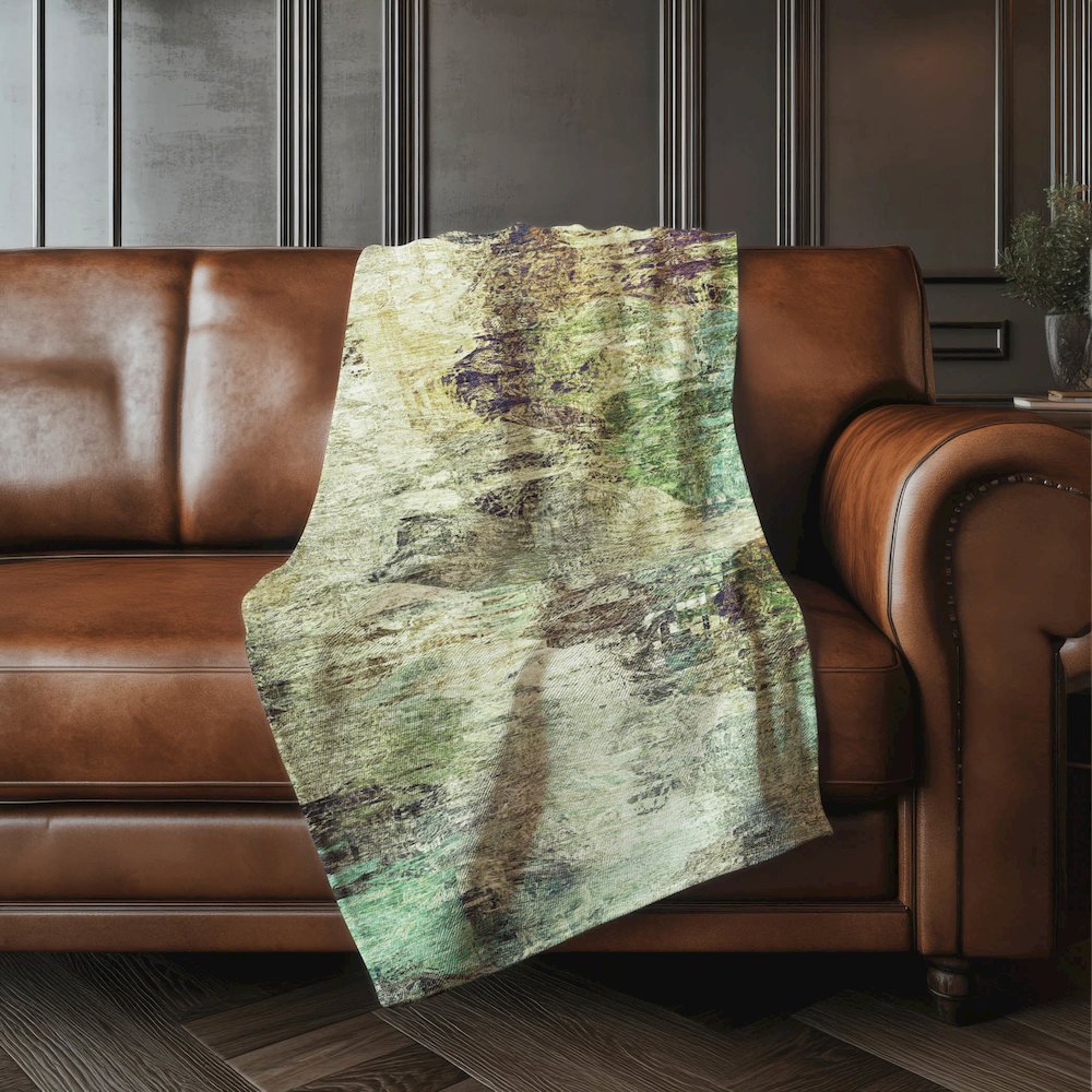 Premium Machine Washable ASB592 Beige 50" x 70" Sherpa Throw Blanket. Picture 4