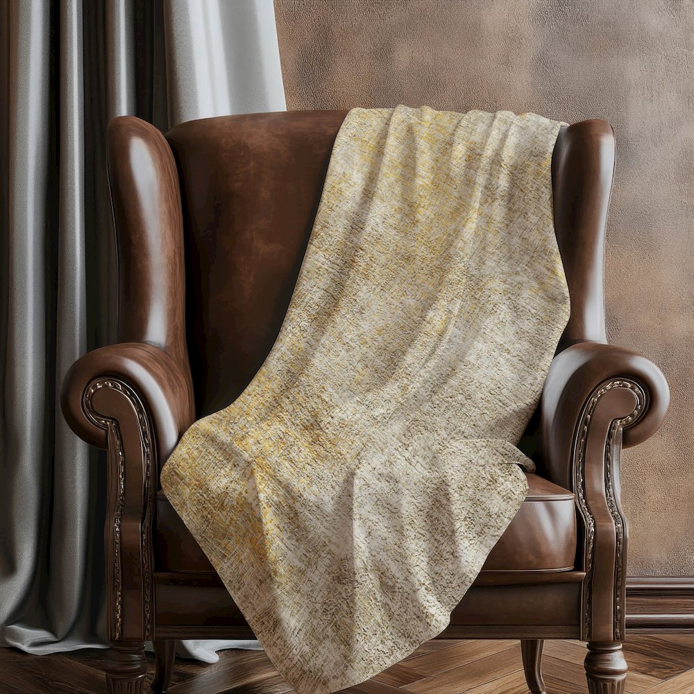 Premium Machine Washable ASB593 Beige 50" x 70" Sherpa Throw Blanket. Picture 5