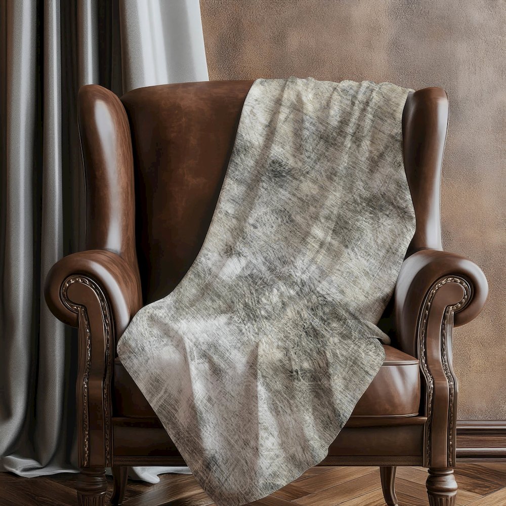 Premium Machine Washable ASB596 Beige 50" x 70" Sherpa Throw Blanket. Picture 5