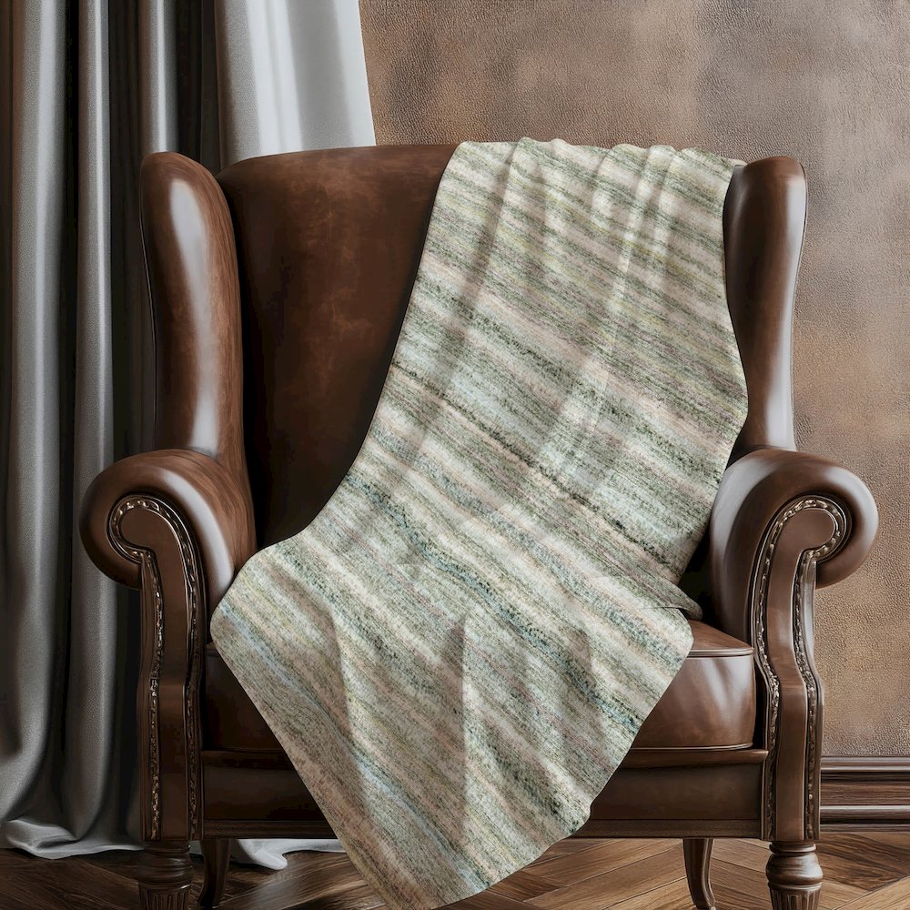 Premium Machine Washable ASB598 Sage 50" x 70" Sherpa Throw Blanket. Picture 5