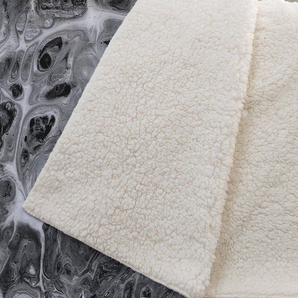 Premium Machine Washable ASB59 Taboo 50" x 70" Sherpa Throw Blanket. Picture 2