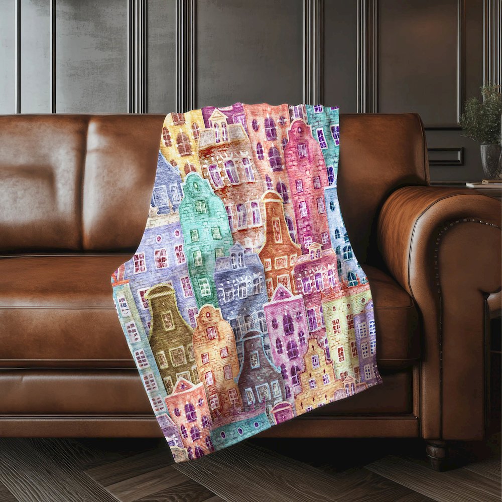 Premium Machine Washable ASB600 Red 50" x 70" Sherpa Throw Blanket. Picture 4
