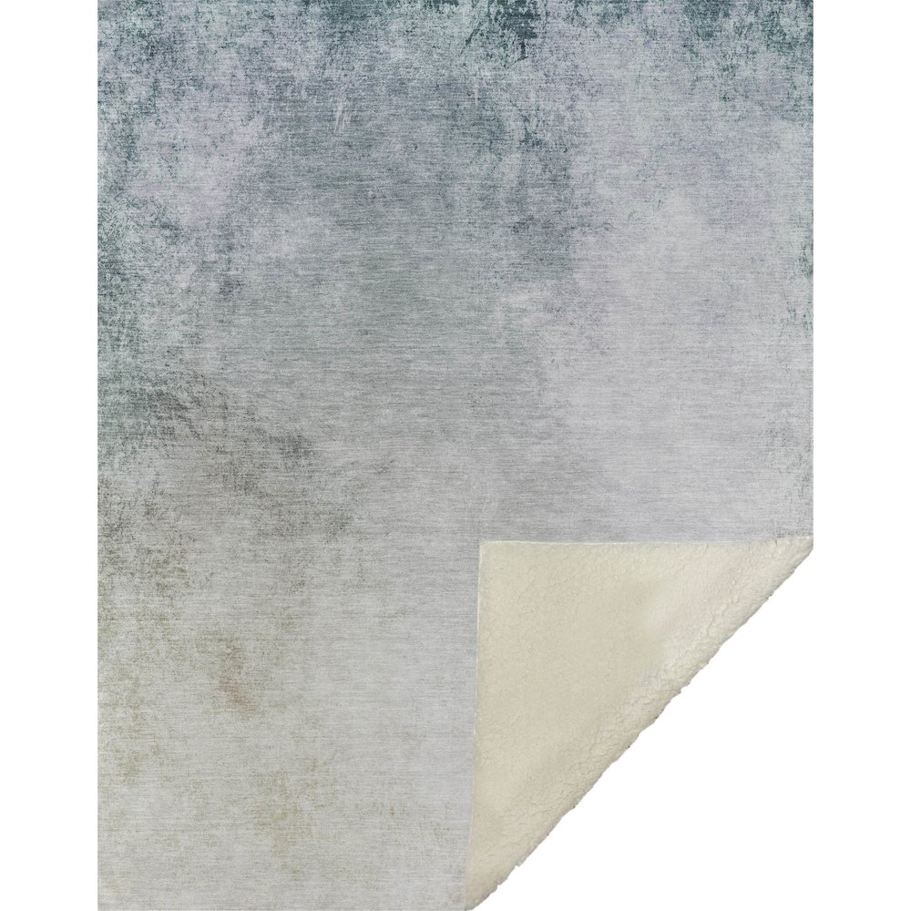 Premium Machine Washable ASB601 Beige 50" x 70" Sherpa Throw Blanket. Picture 1