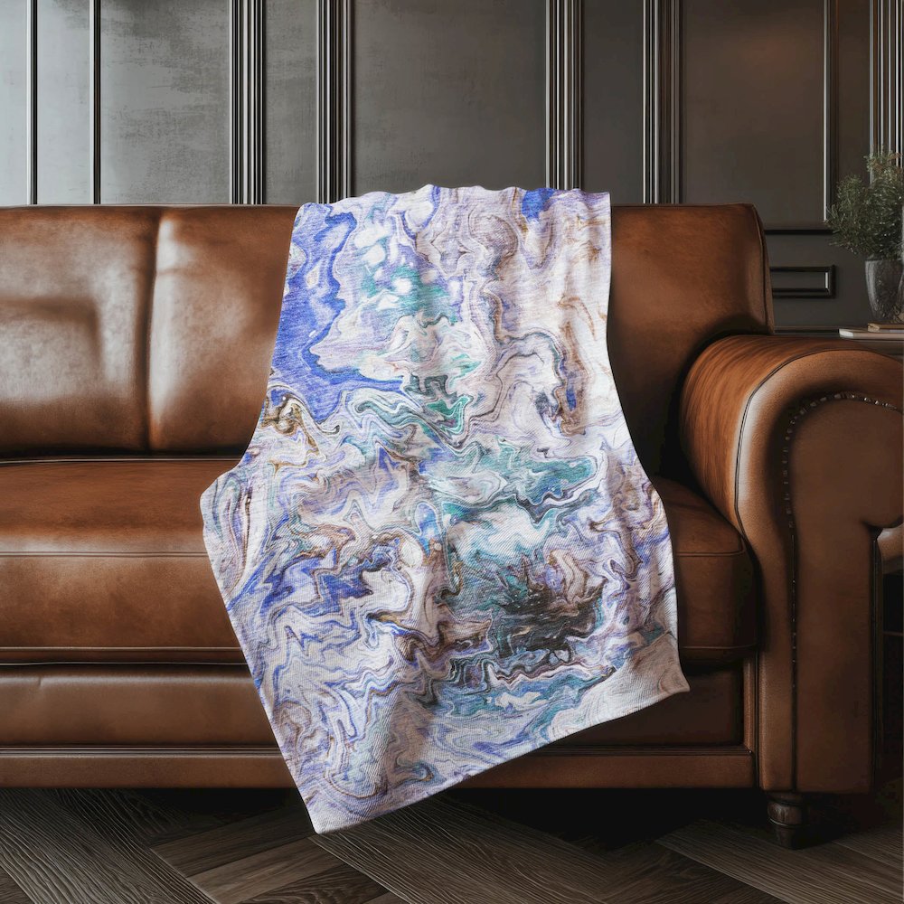 Premium Machine Washable ASB603 Beige 50" x 70" Sherpa Throw Blanket. Picture 4