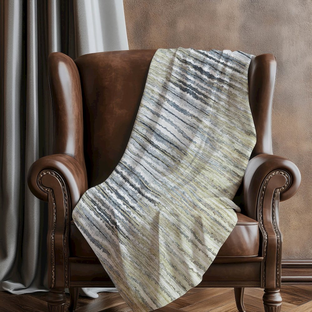 Premium Machine Washable ASB604 Beige 50" x 70" Sherpa Throw Blanket. Picture 5