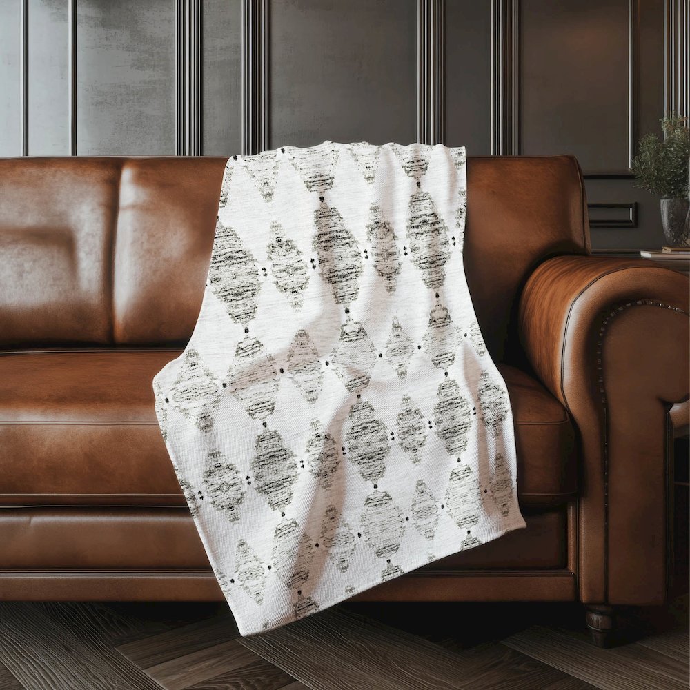 Premium Machine Washable ASB610 Taupe 50" x 70" Sherpa Throw Blanket. Picture 4