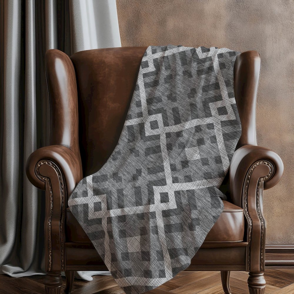 Premium Machine Washable ASB616 Charcoal 50" x 70" Sherpa Throw Blanket. Picture 5