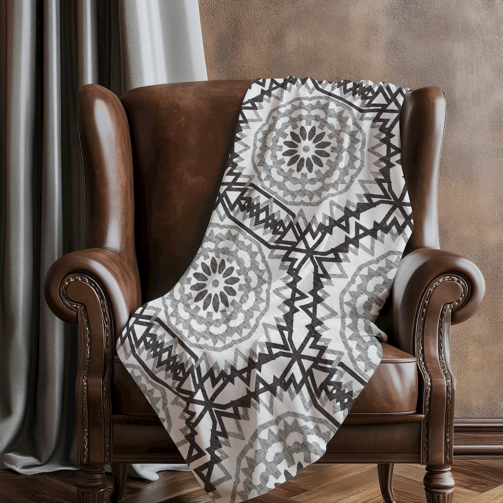 Premium Machine Washable ASB619 White 50" x 70" Sherpa Throw Blanket. Picture 5