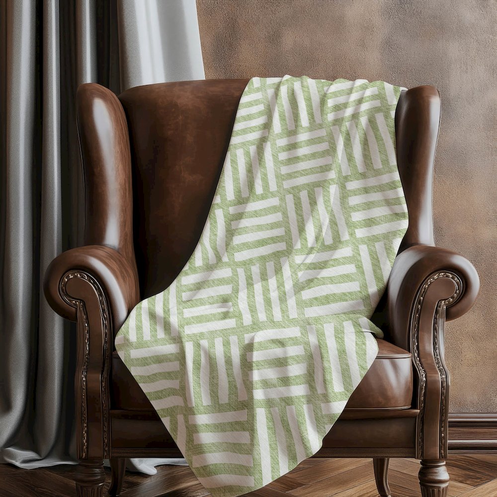 Premium Machine Washable ASB620 Aloe 50" x 70" Sherpa Throw Blanket. Picture 5