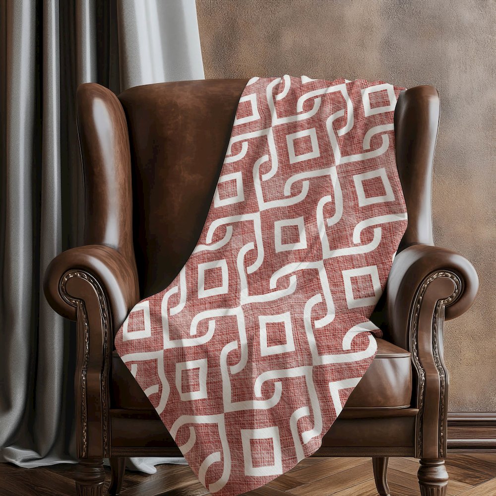 Premium Machine Washable ASB621 Burgundy 50" x 70" Sherpa Throw Blanket. Picture 5