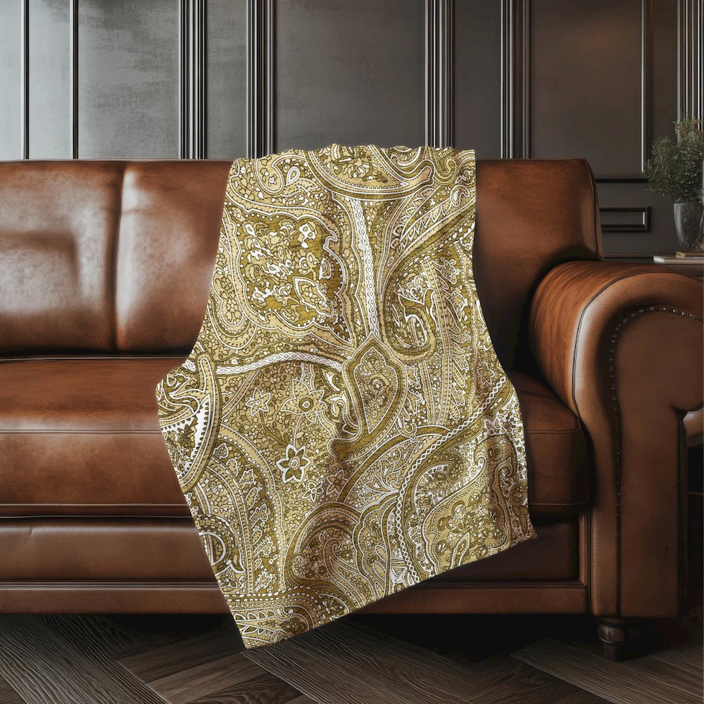 Premium Machine Washable ASB623 Brown 50" x 70" Sherpa Throw Blanket. Picture 4