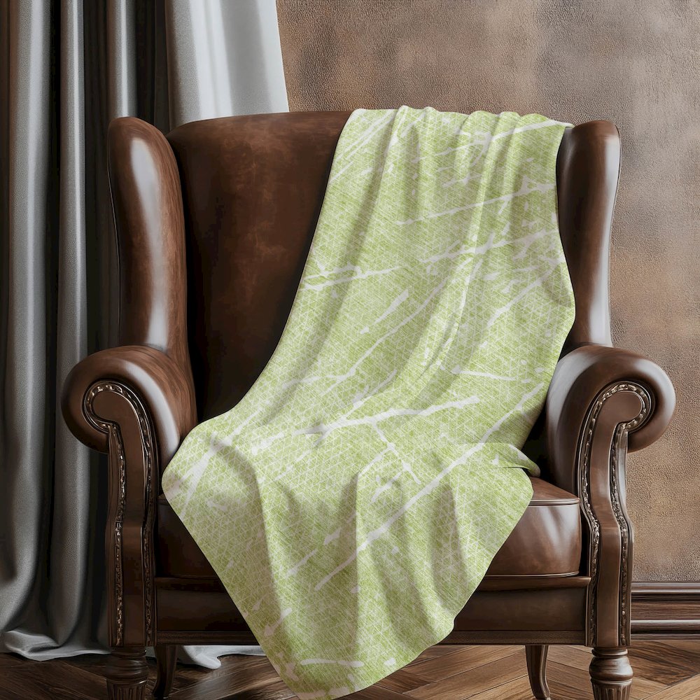 Premium Machine Washable ASB628 Aloe 50" x 70" Sherpa Throw Blanket. Picture 5
