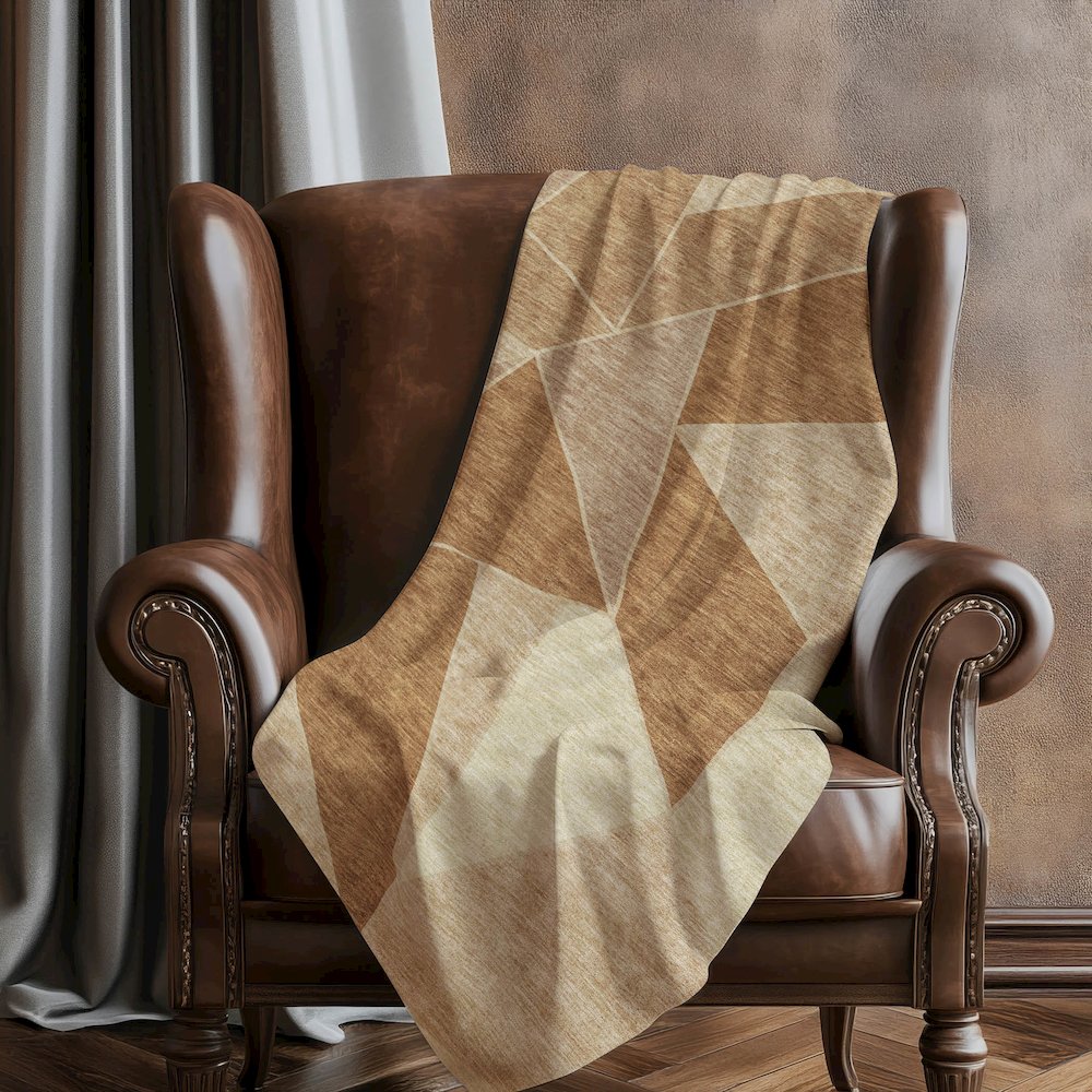 Premium Machine Washable ASB636 Paprika 50" x 70" Sherpa Throw Blanket. Picture 5