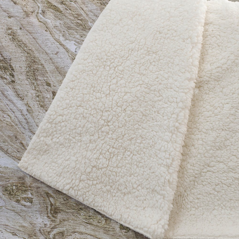 Premium Machine Washable ASB640 Brown 50" x 70" Sherpa Throw Blanket. Picture 2