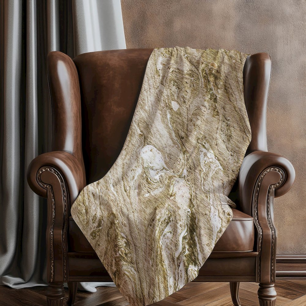 Premium Machine Washable ASB640 Brown 50" x 70" Sherpa Throw Blanket. Picture 5