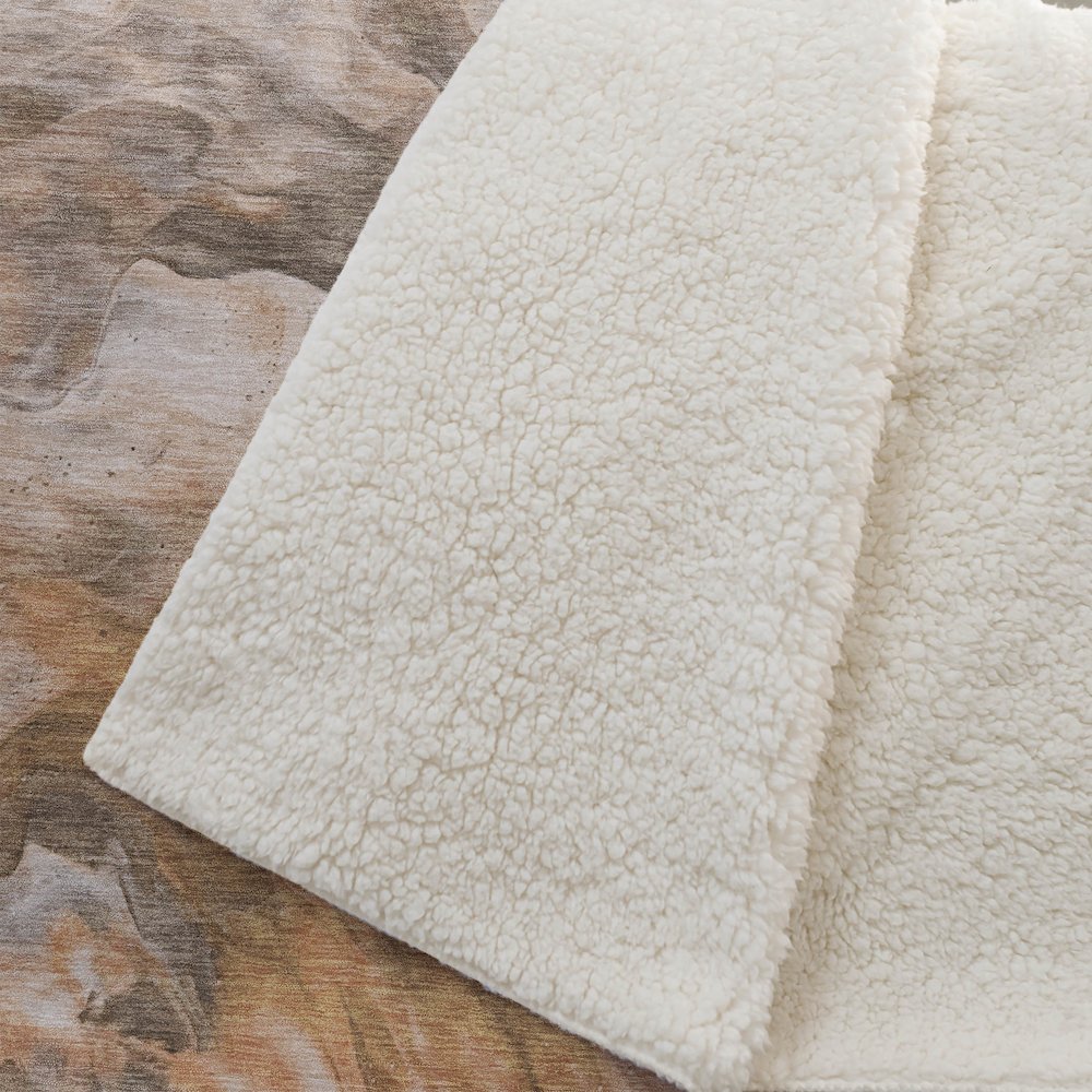 Premium Machine Washable ASB641 Paprika 50" x 70" Sherpa Throw Blanket. Picture 2