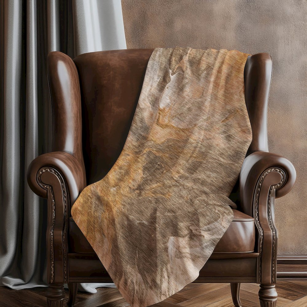 Premium Machine Washable ASB641 Paprika 50" x 70" Sherpa Throw Blanket. Picture 5