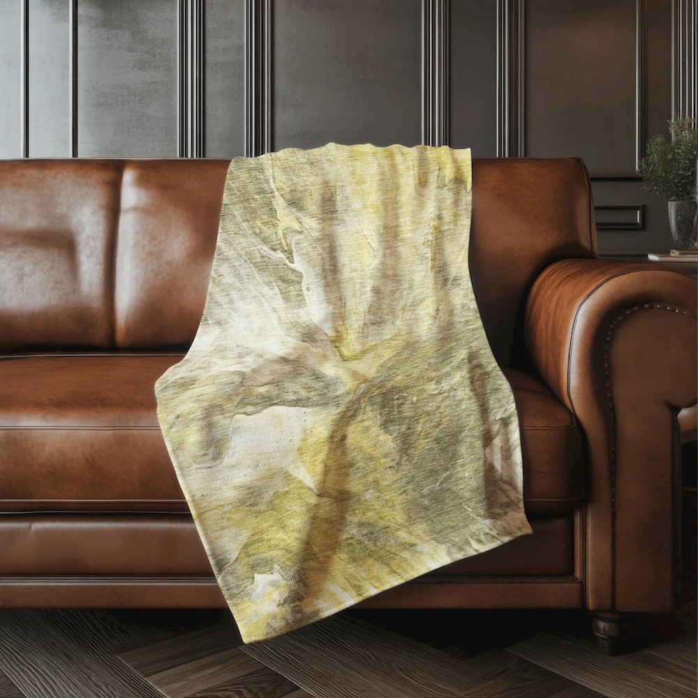 Premium Machine Washable ASB641 Taupe 50" x 70" Sherpa Throw Blanket. Picture 4