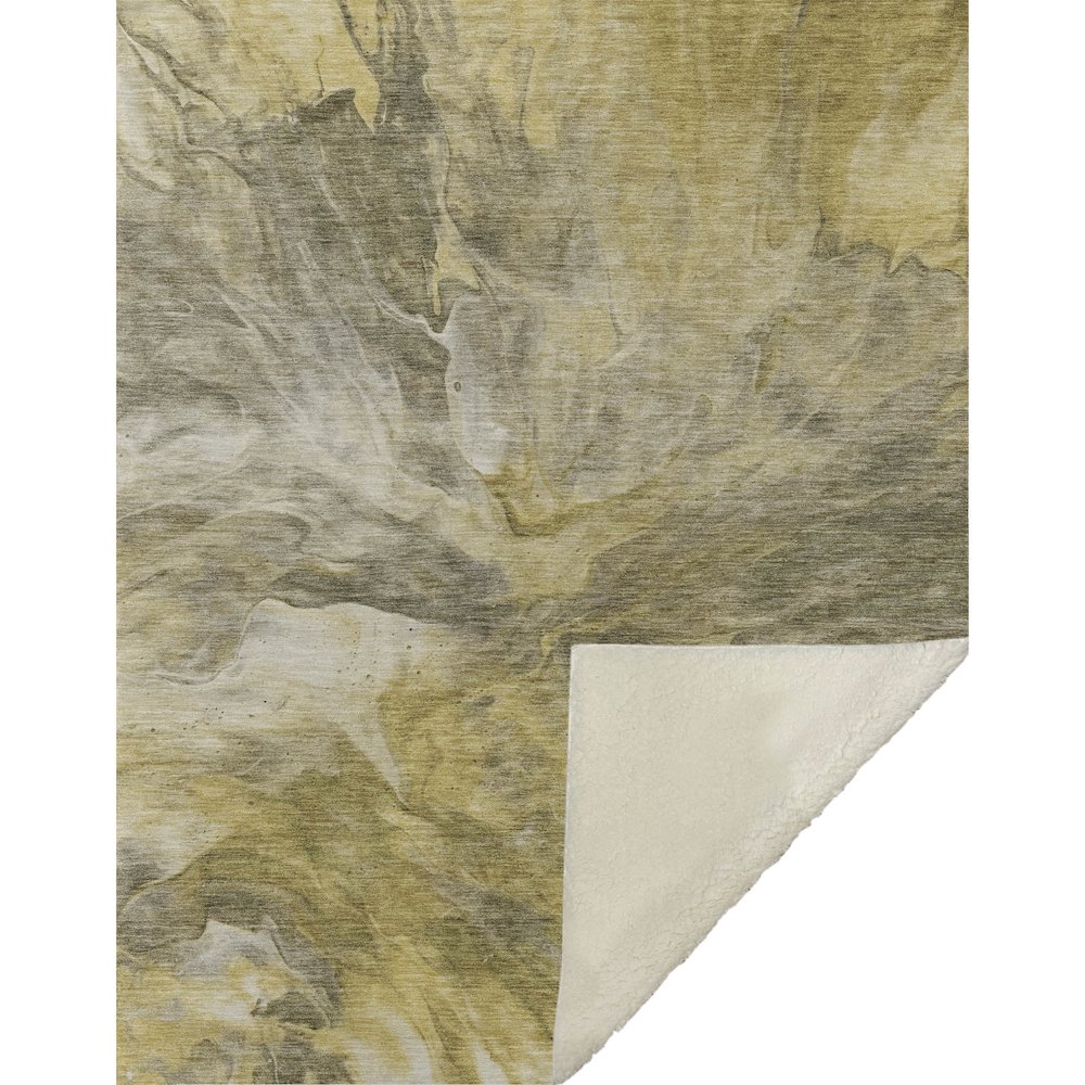 Premium Machine Washable ASB641 Taupe 50" x 70" Sherpa Throw Blanket. Picture 1