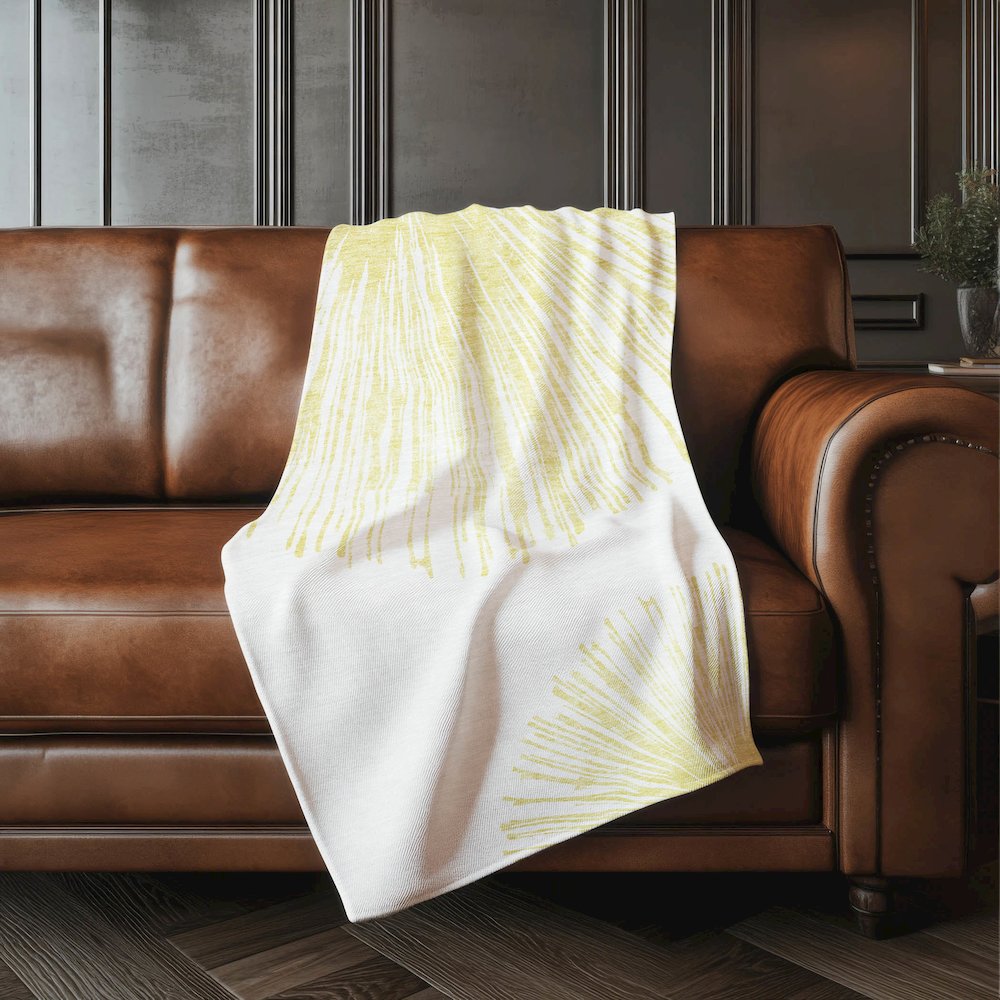 Premium Machine Washable ASB642 Beige 50" x 70" Sherpa Throw Blanket. Picture 4