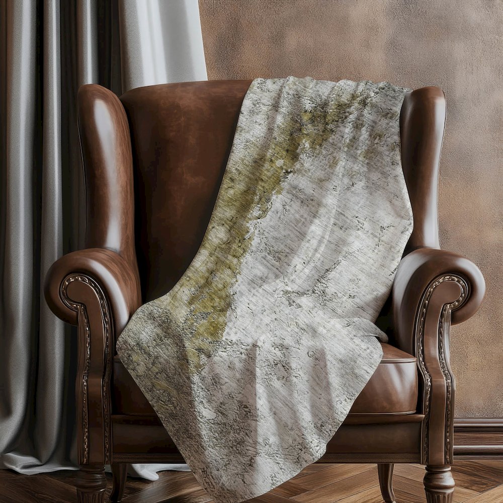 Premium Machine Washable ASB646 Brown 50" x 70" Sherpa Throw Blanket. Picture 5