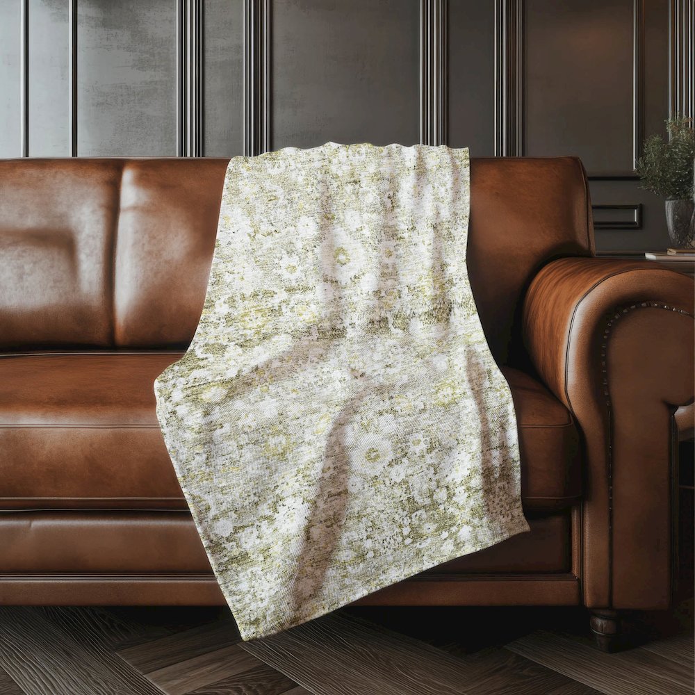 Premium Machine Washable ASB651 Taupe 50" x 70" Sherpa Throw Blanket. Picture 4