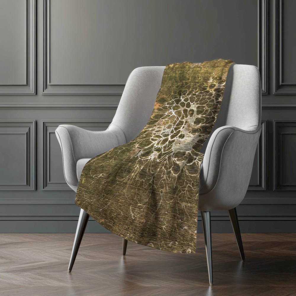 Premium Machine Washable ASB652 Chocolate 50" x 70" Sherpa Throw Blanket. Picture 5