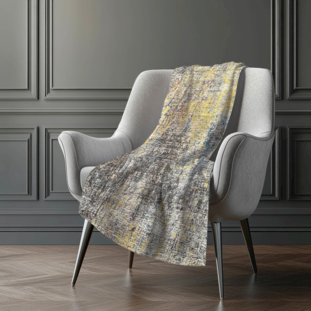 Premium Machine Washable ASB655 Mocha 50" x 70" Sherpa Throw Blanket. Picture 5