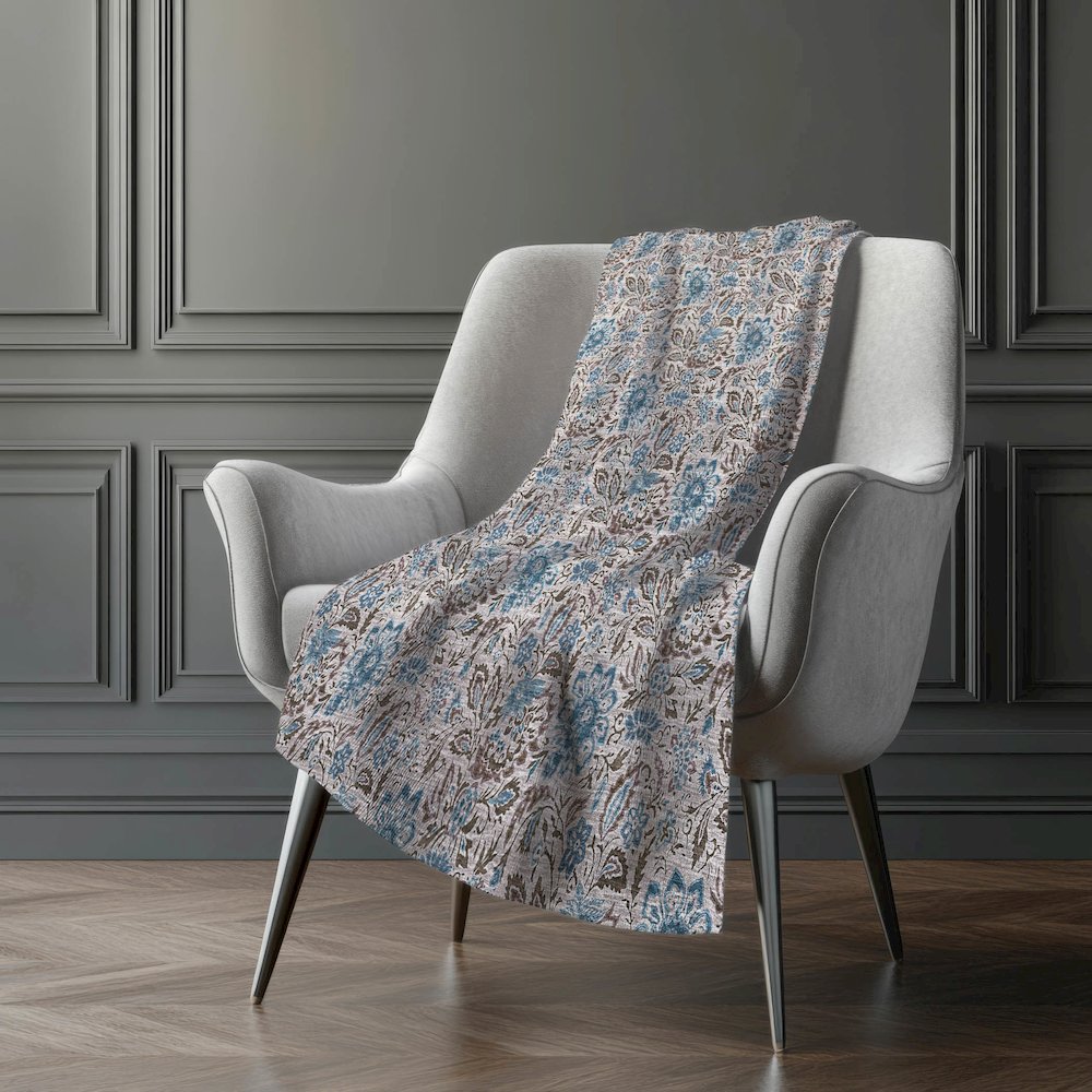 Premium Machine Washable ASB660 Mocha 50" x 70" Sherpa Throw Blanket. Picture 5