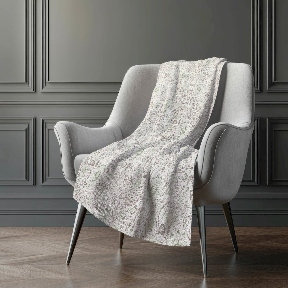 Premium Machine Washable ASB660 Taupe 50" x 70" Sherpa Throw Blanket. Picture 5