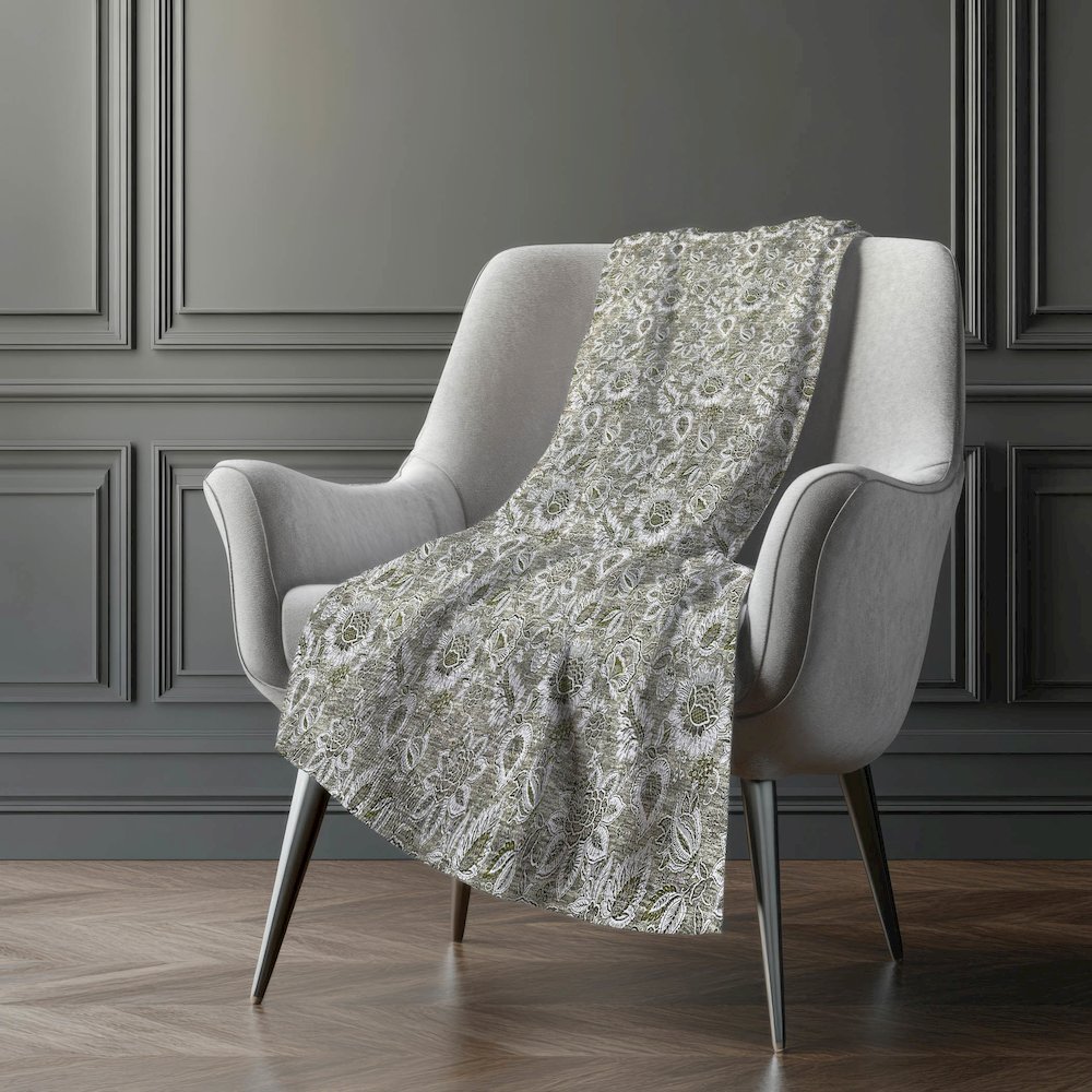 Premium Machine Washable ASB661 Taupe 50" x 70" Sherpa Throw Blanket. Picture 5