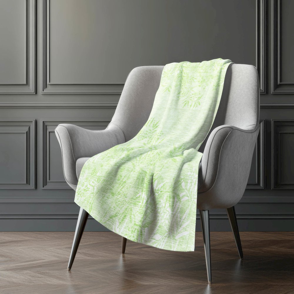 Premium Machine Washable ASB673 Mint 50" x 70" Sherpa Throw Blanket. Picture 5
