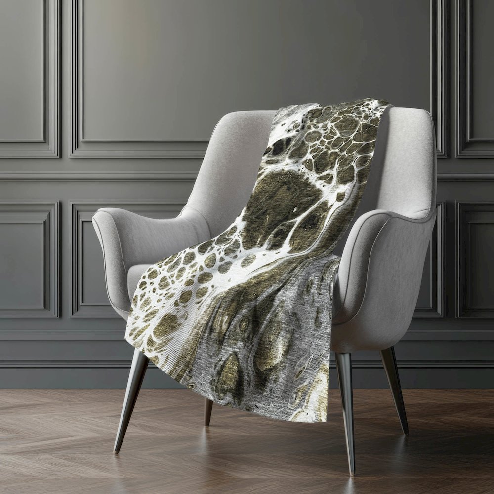 Premium Machine Washable ASB682 Chocolate 50" x 70" Sherpa Throw Blanket. Picture 5