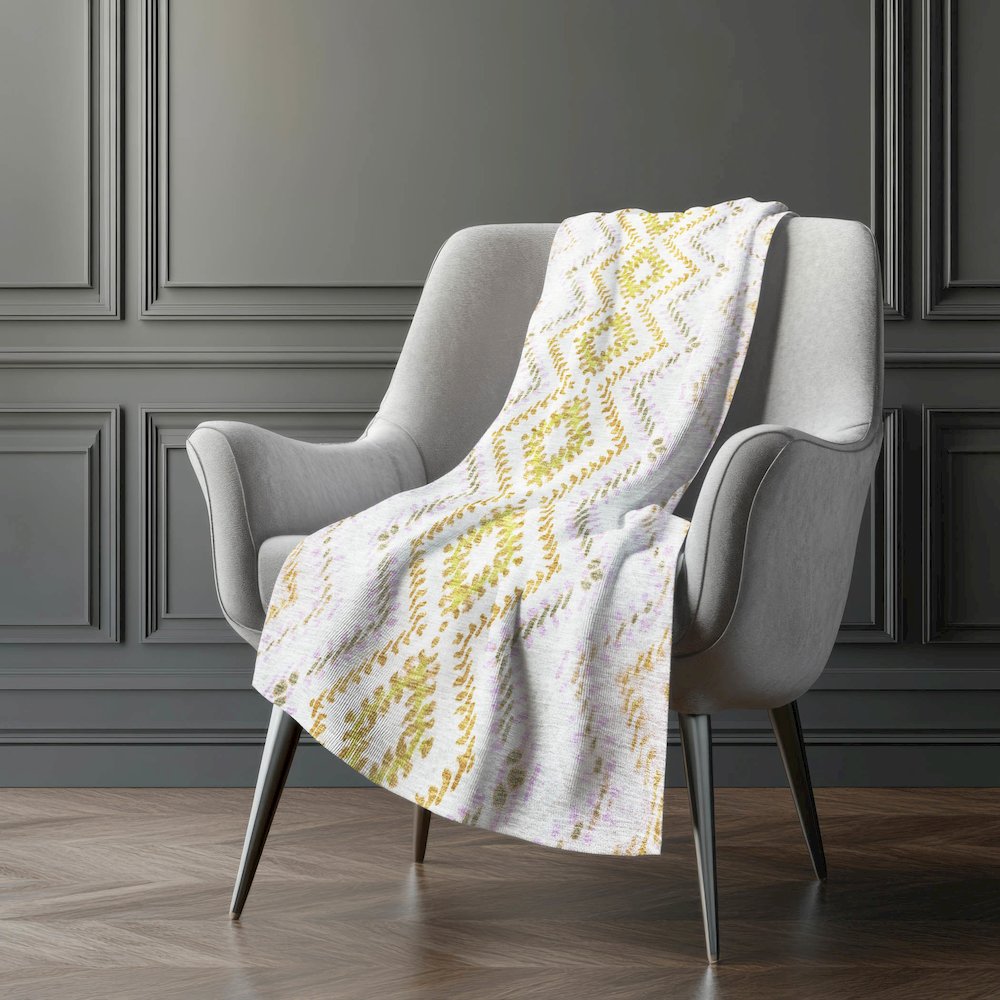 Premium Machine Washable ASB683 Pearl 50" x 70" Sherpa Throw Blanket. Picture 5