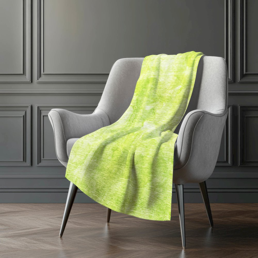 Premium Machine Washable ASB688 Aloe 50" x 70" Sherpa Throw Blanket. Picture 5