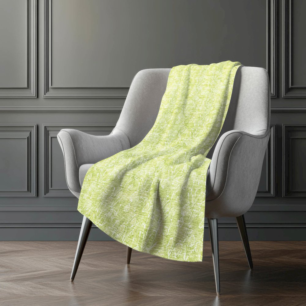 Premium Machine Washable ASB691 Aloe 50" x 70" Sherpa Throw Blanket. Picture 5