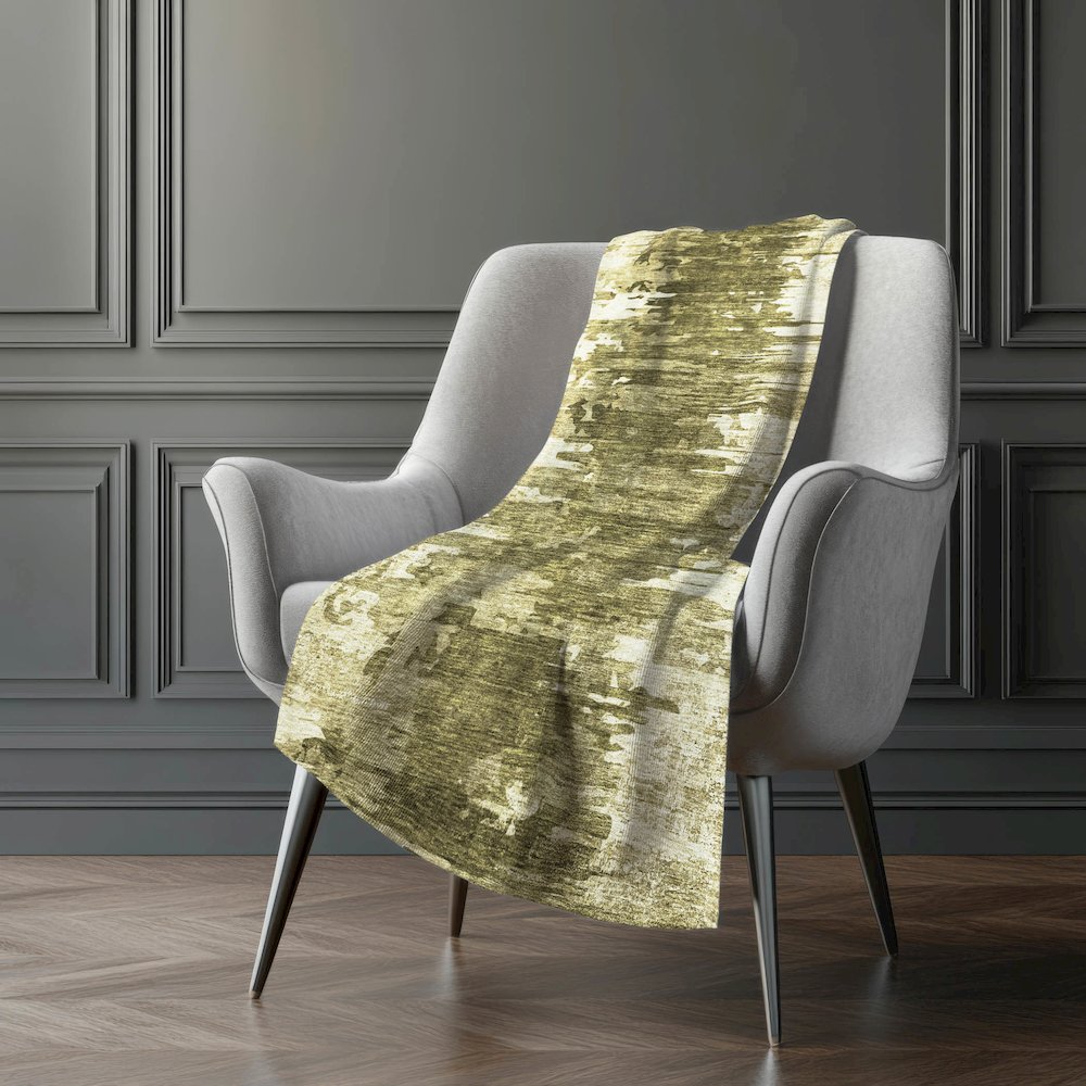 Premium Machine Washable ASB705 Mocha 50" x 70" Sherpa Throw Blanket. Picture 5