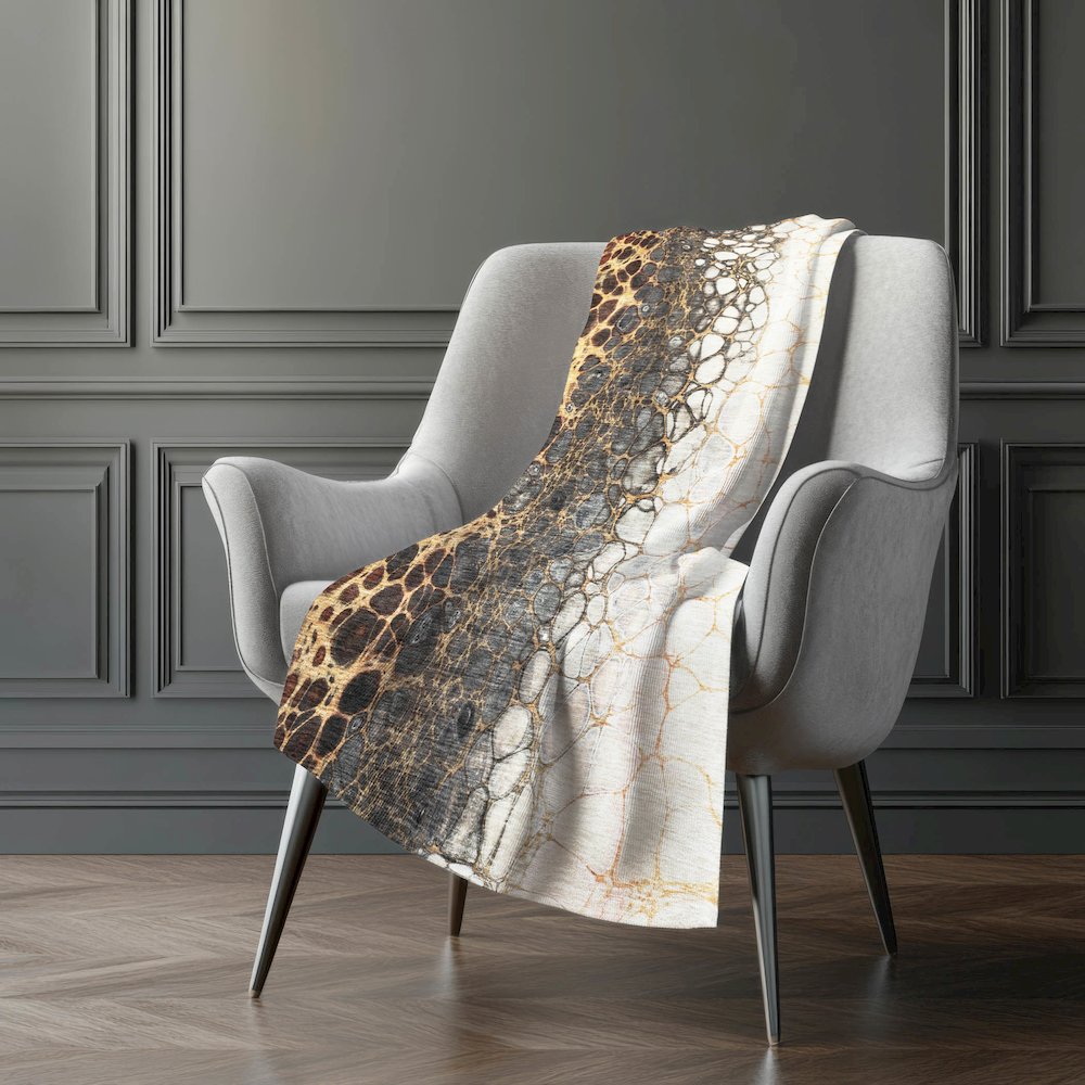 Premium Machine Washable ASB707 Ivory 50" x 70" Sherpa Throw Blanket. Picture 5