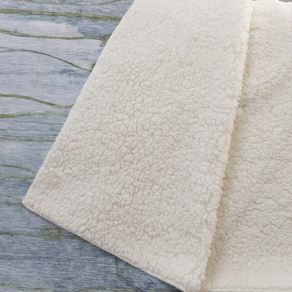 Premium Machine Washable ASB712 Blue 50" x 70" Sherpa Throw Blanket. Picture 2