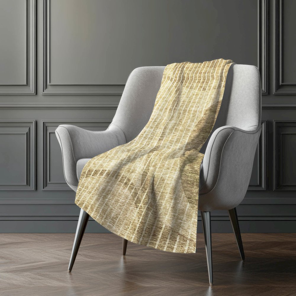 Premium Machine Washable ASB723 Brown 50" x 70" Sherpa Throw Blanket. Picture 5