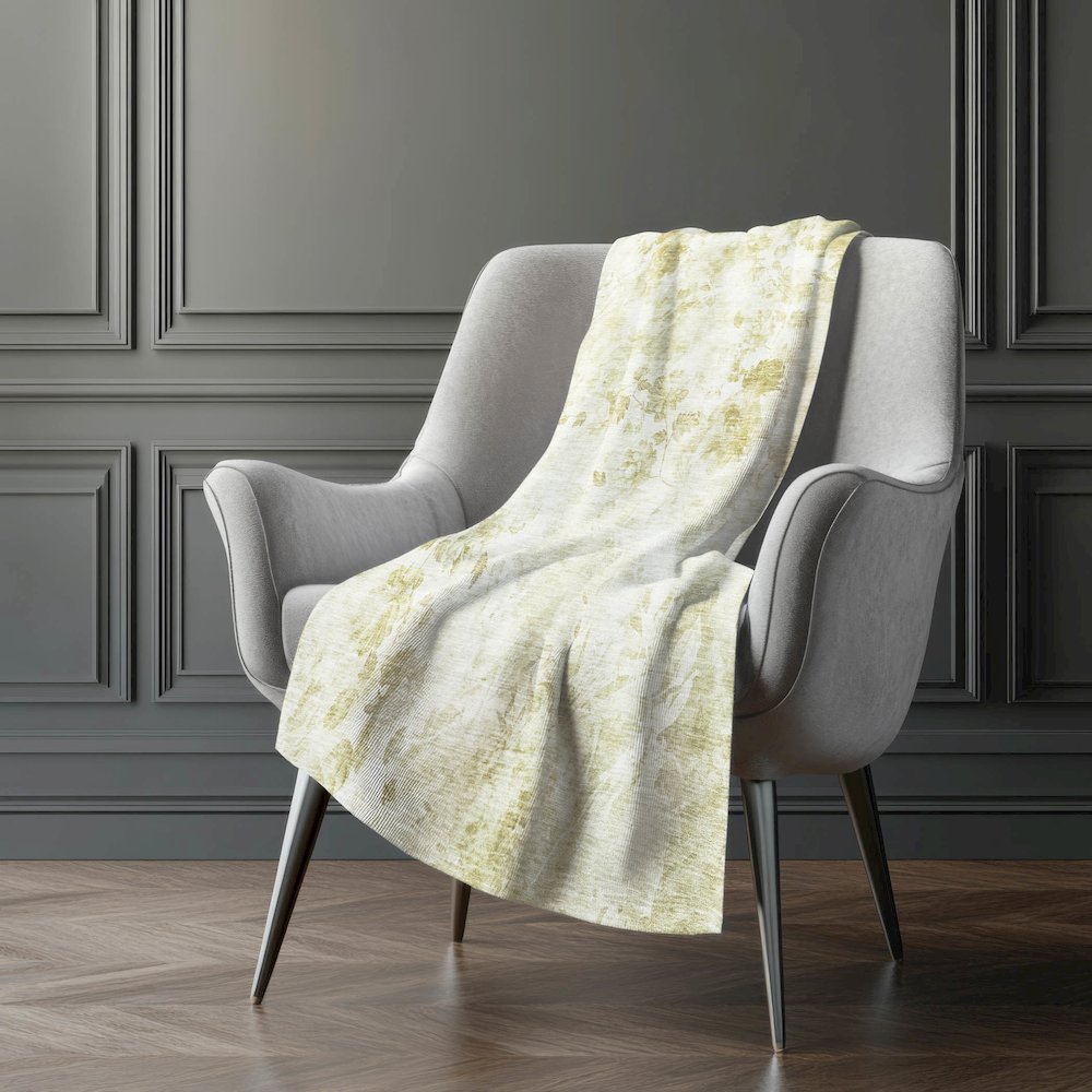 Premium Machine Washable ASB724 Khaki 50" x 70" Sherpa Throw Blanket. Picture 5