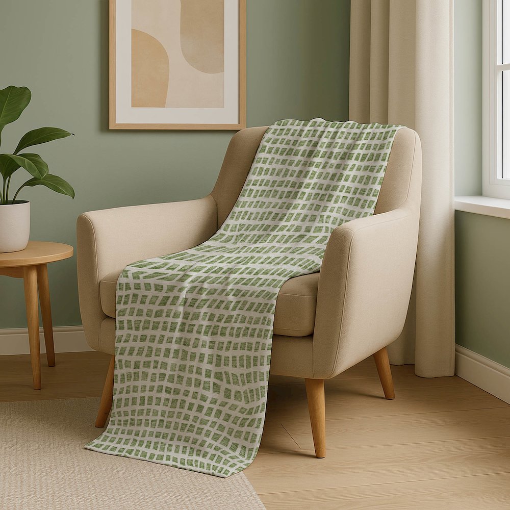 Premium Machine Washable ASB727 Aloe 50" x 70" Sherpa Throw Blanket. Picture 5