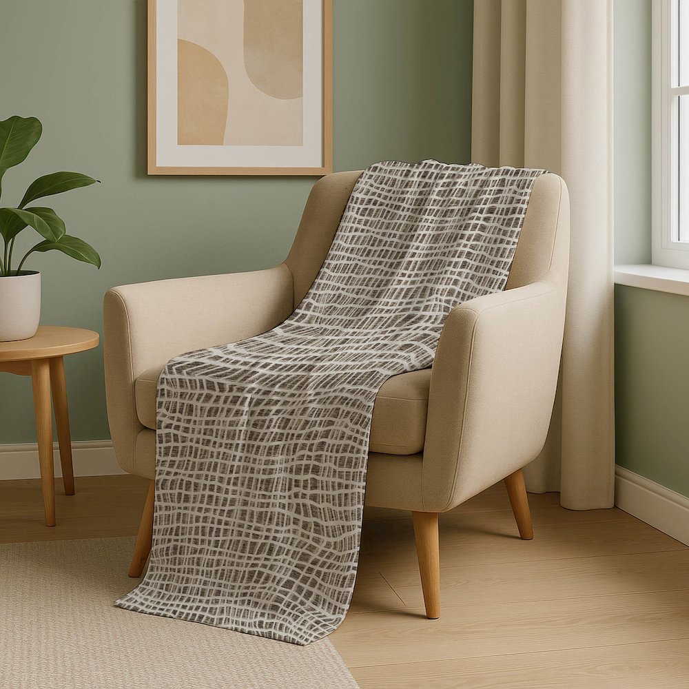 Premium Machine Washable ASB729 Brown 50" x 70" Sherpa Throw Blanket. Picture 5