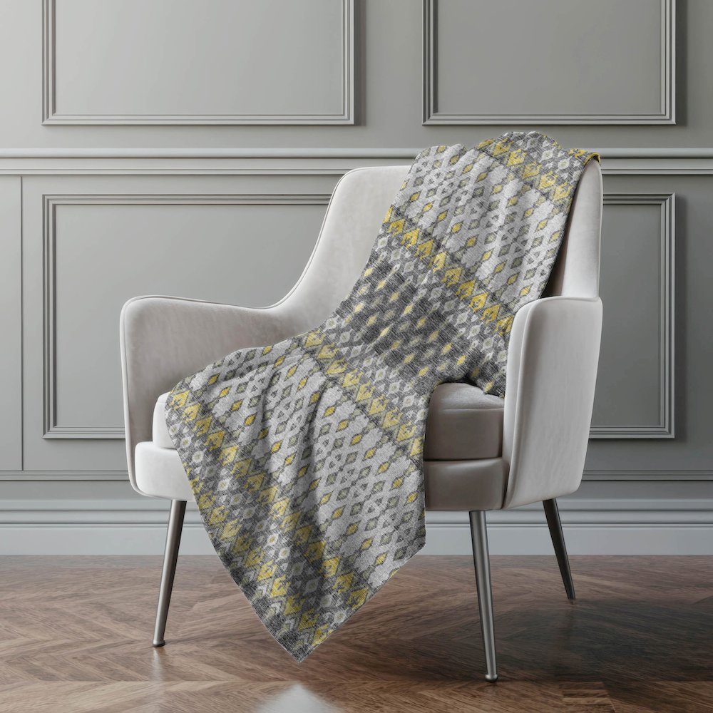 Premium Machine Washable ASB72 Gray 50" x 70" Sherpa Throw Blanket. Picture 5