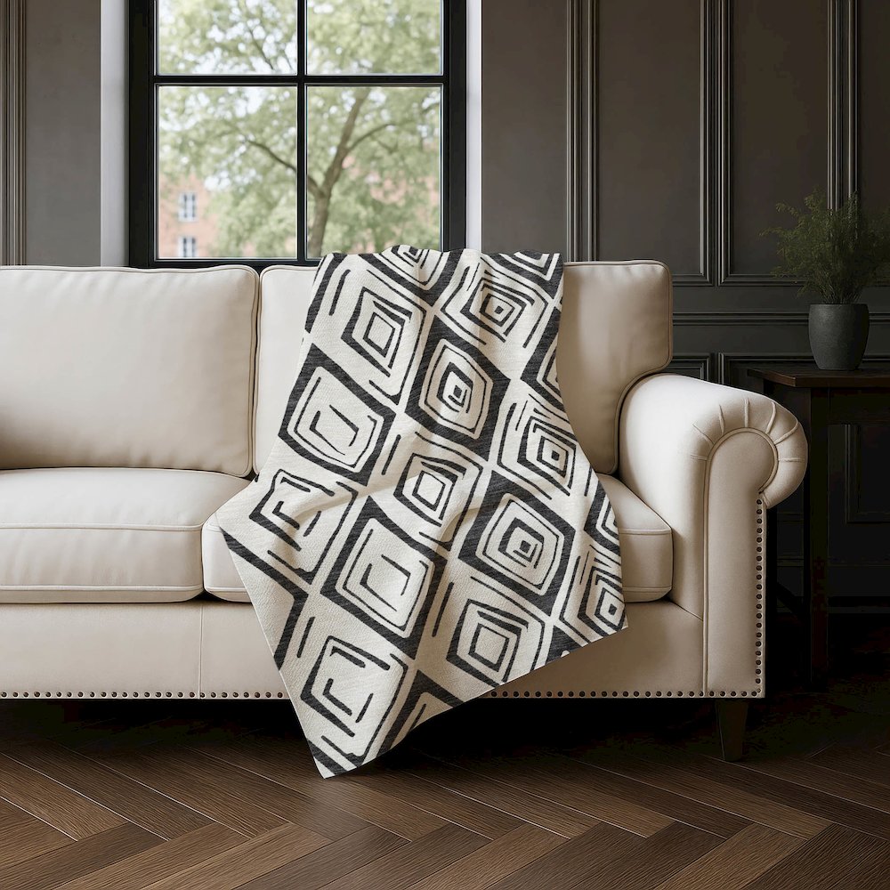 Premium Machine Washable ASB737 Ivory 50" x 70" Sherpa Throw Blanket. Picture 4