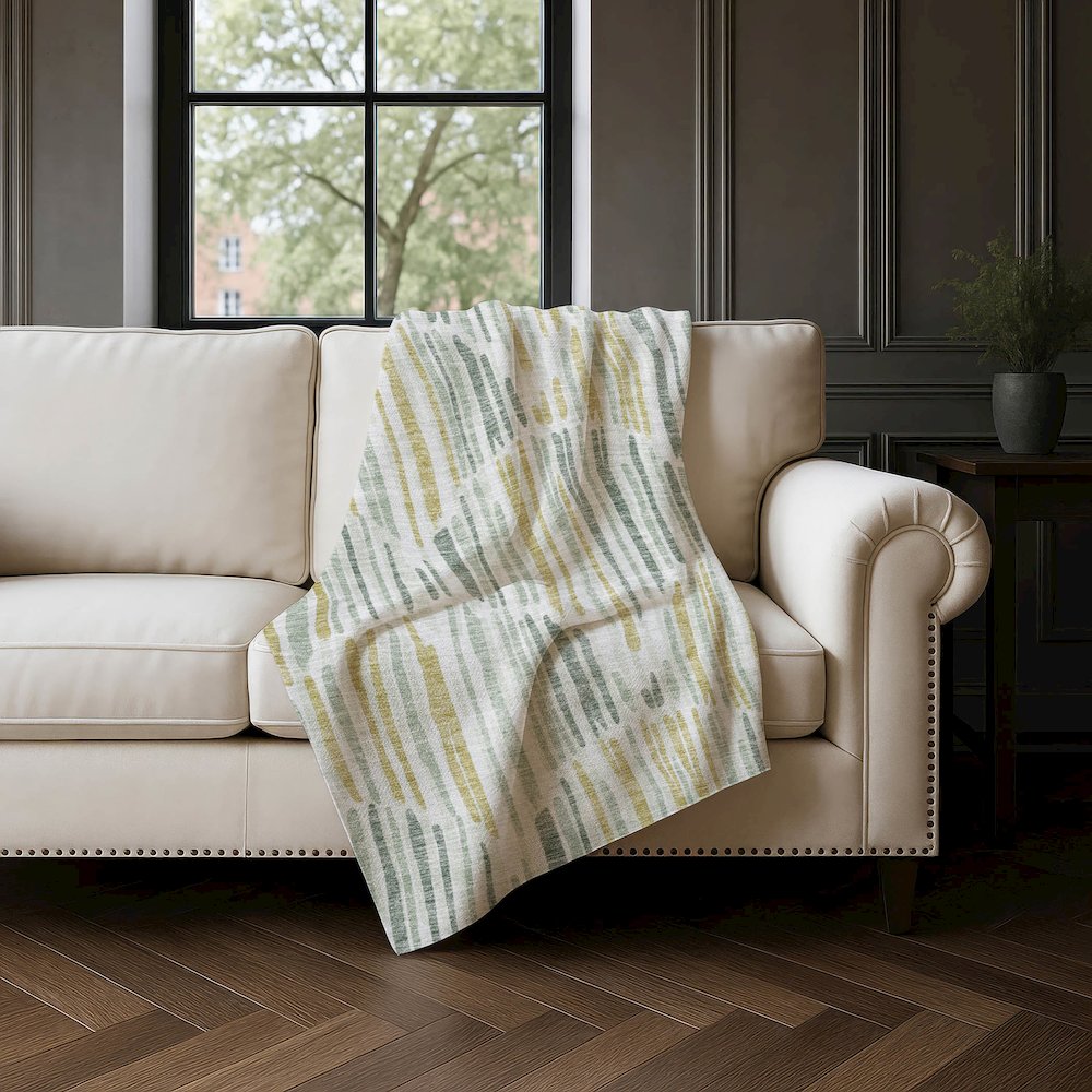 Premium Machine Washable ASB739 Sage 50" x 70" Sherpa Throw Blanket. Picture 4