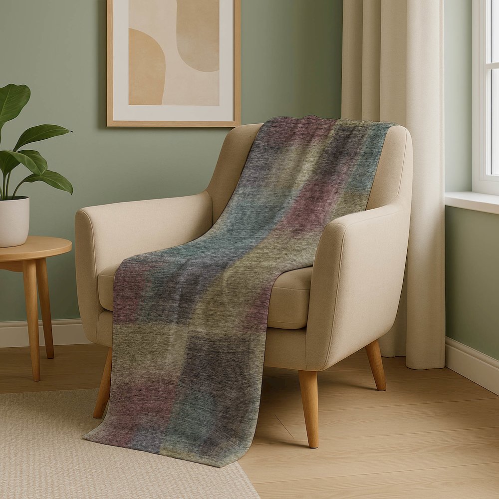 Premium Machine Washable ASB742 Beige 50" x 70" Sherpa Throw Blanket. Picture 5
