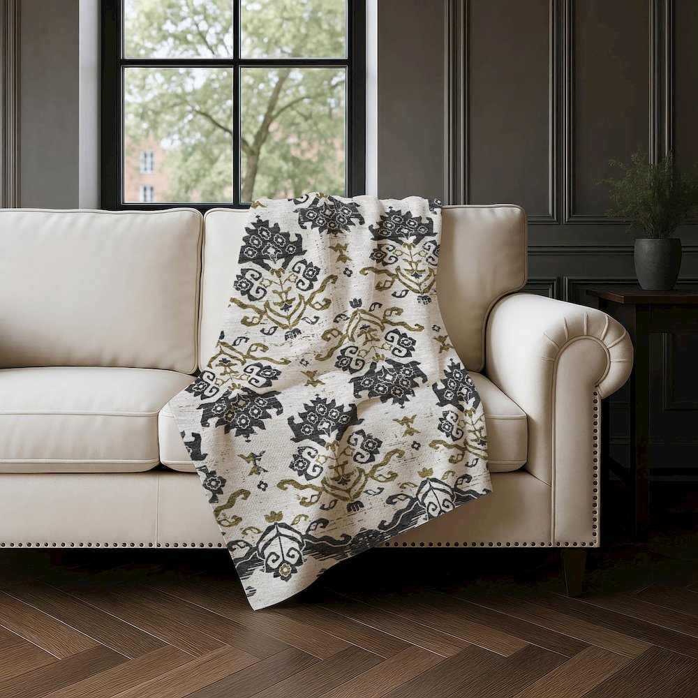 Premium Machine Washable ASB759 Black 50" x 70" Sherpa Throw Blanket. Picture 4