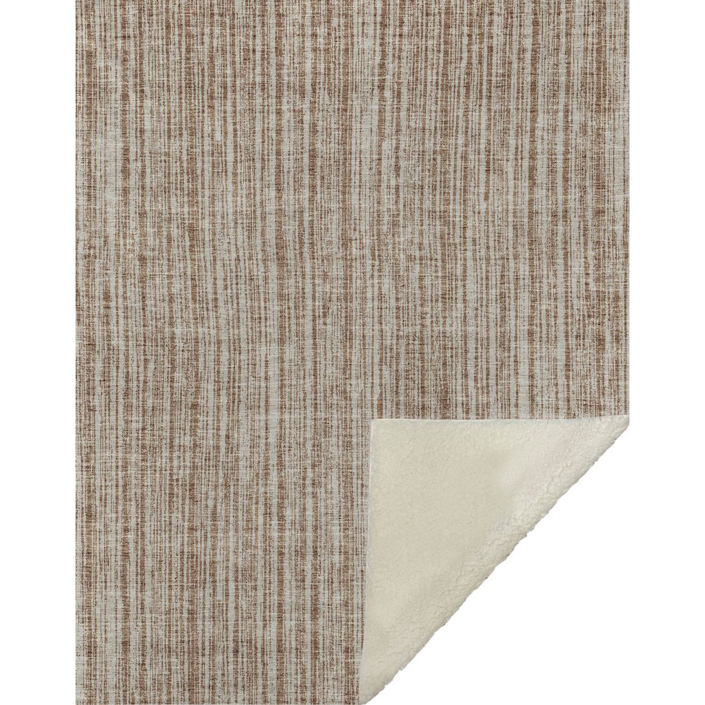 Premium Machine Washable ASB760 Paprika 50" x 70" Sherpa Throw Blanket. Picture 1