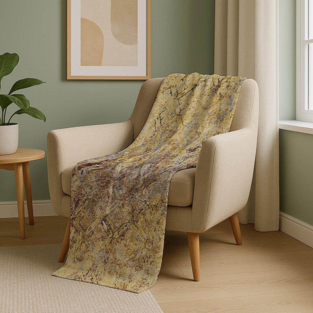 Premium Machine Washable ASB768 Wheat 50" x 70" Sherpa Throw Blanket. Picture 5